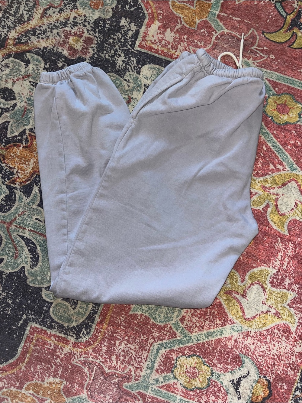 Brandy Melville Light Gray Cozy Jogger Sweatpants